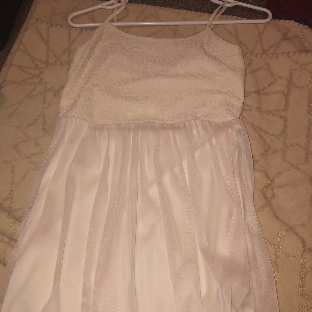 white dress